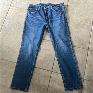 Levis Mens Blue Denim Jeans